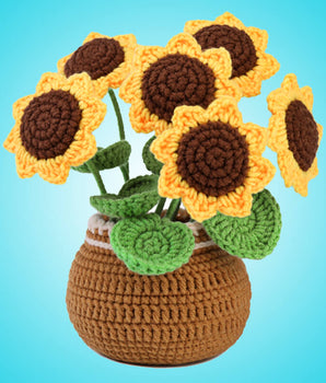 Sunflower Crochet Kits